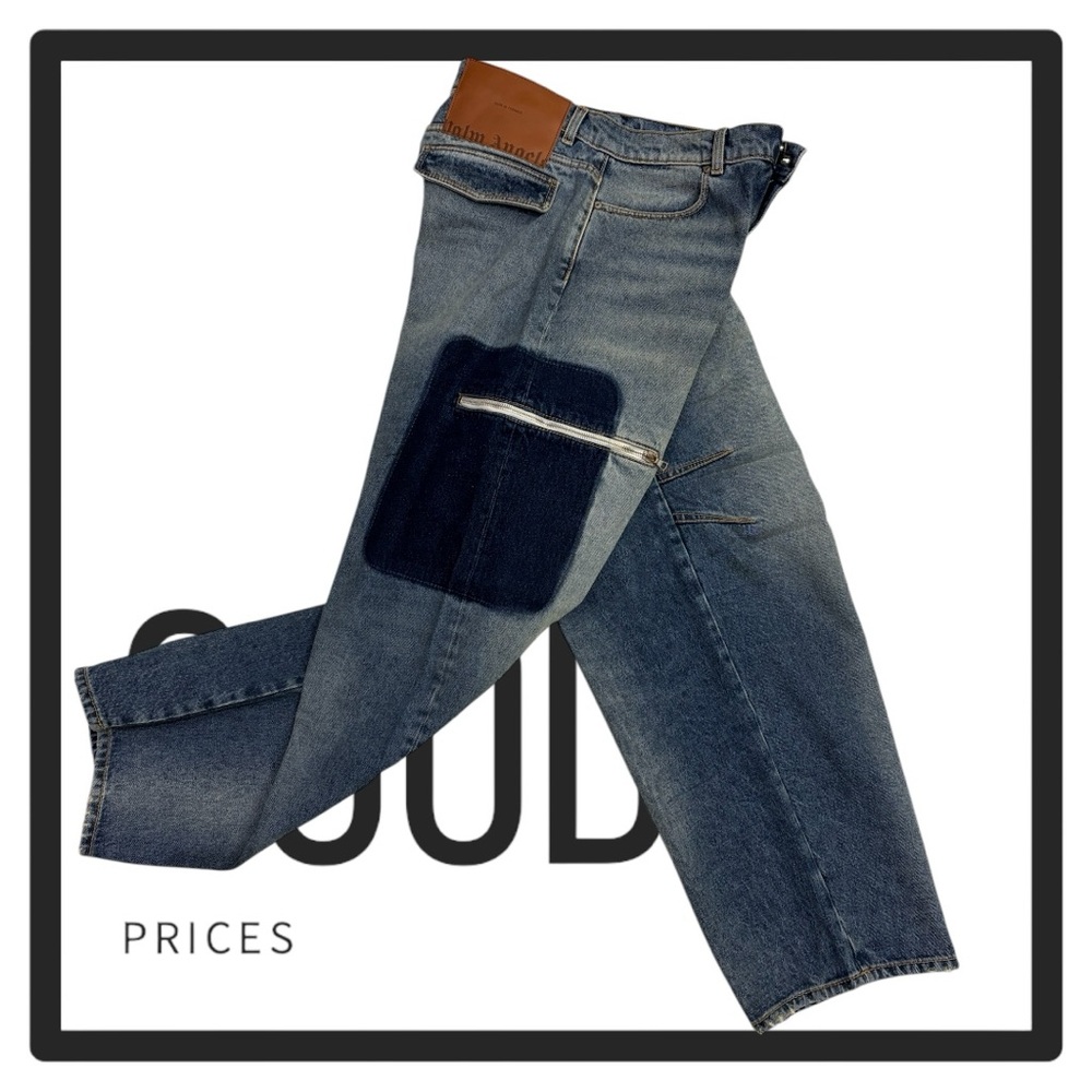 Palm Angels
Palm Angels‎ Logo Patch Loose-Fit Jeans